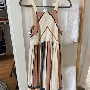 Free people striped midi dress